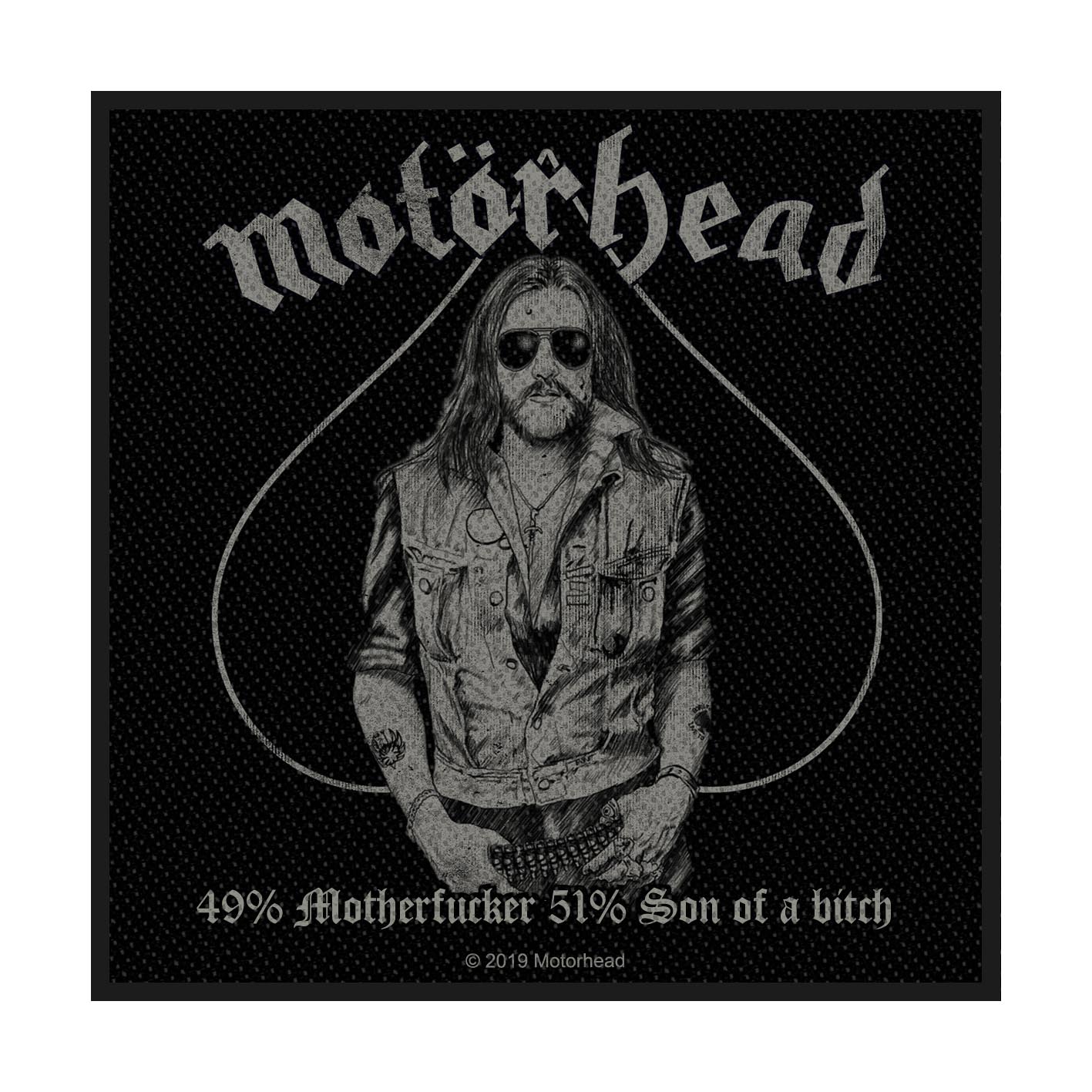 Patch MOTORHEAD - 49% Motherfucker