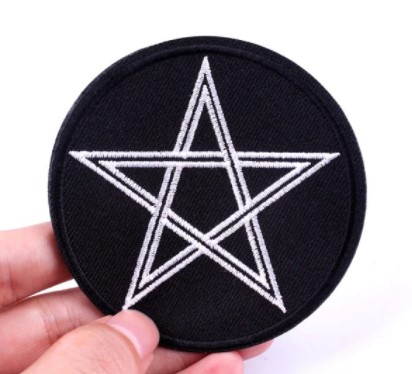 Patch Pentagrama alba (patch decupat) (JBG)