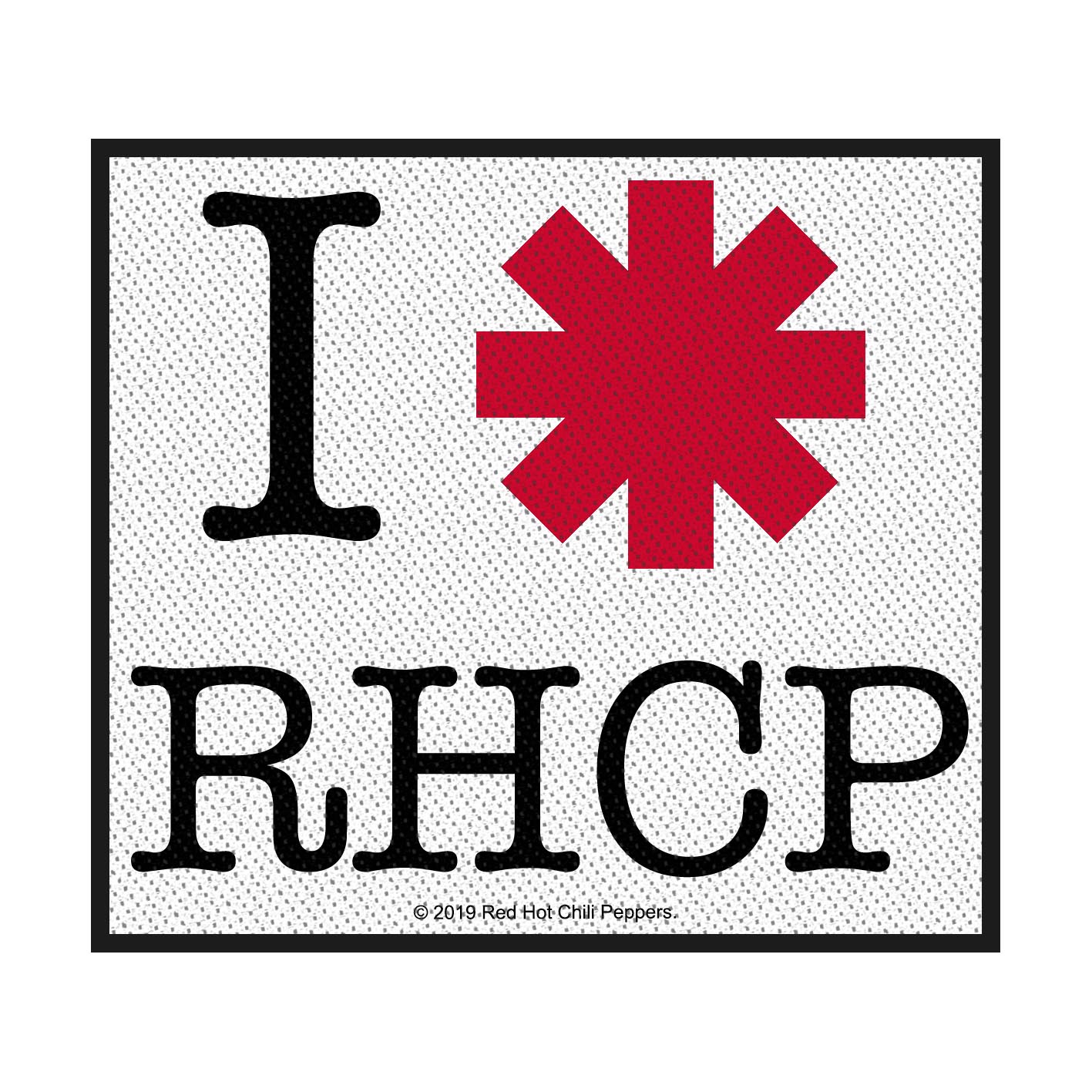 Patch Red Hot Chili Peppers - I Love RHCP