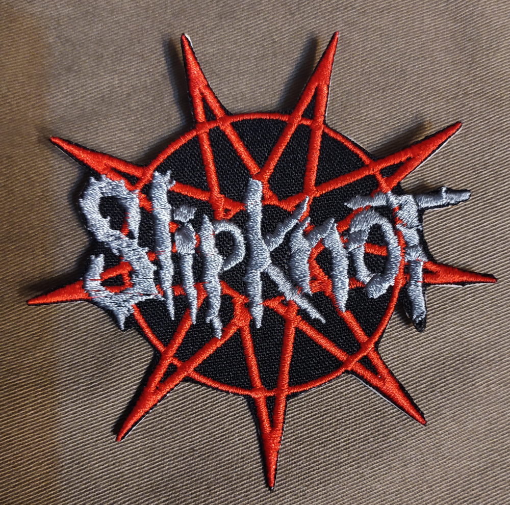 Patch SLIPKNOT Cut-out Logo (patch brodat) (P-SHK)