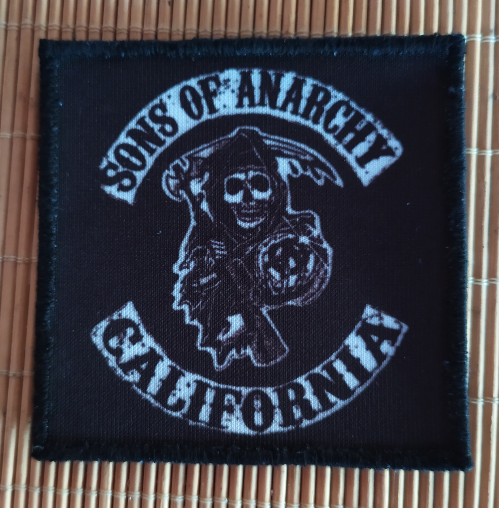 Patch SONS OF ANARCHY California (PN-SHK)