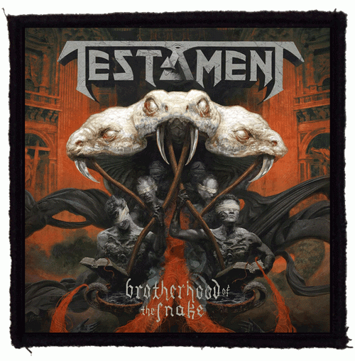Patch TESTAMENT Brotherhood of the Snakes (HBG/BR)