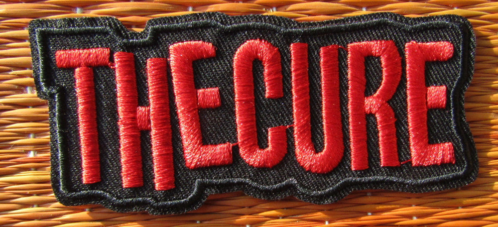 Patch THE CURE Logo mic (patch decupat) (JBG)