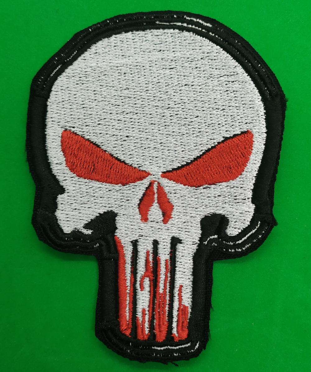 Patch THE PUNISHER Skull (patch brodat) (P-SHK)