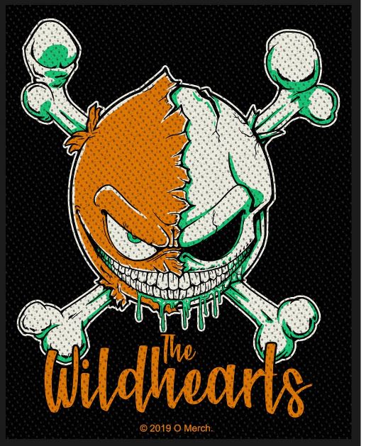 Patch The Wildhearts - Green Skull
