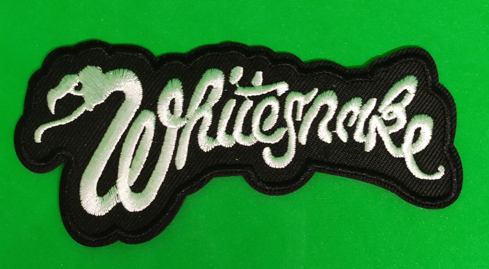 Patch Whitesnake Logo (patch decupat) (JBG)