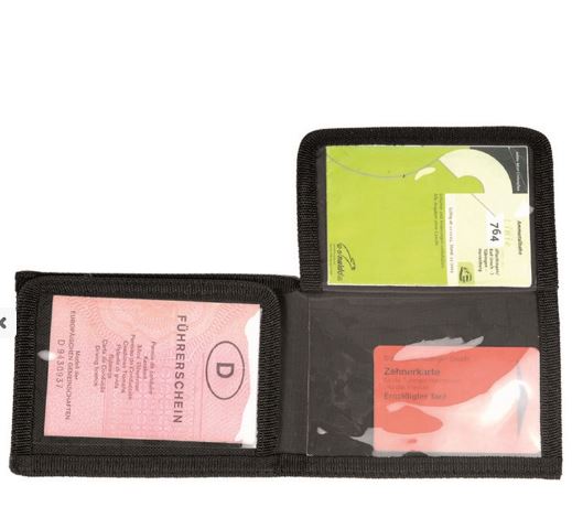 Portofel pt. acte  Art. Nr. 15847002  BLACK GERMAN IDENTITY CARD HOLDER