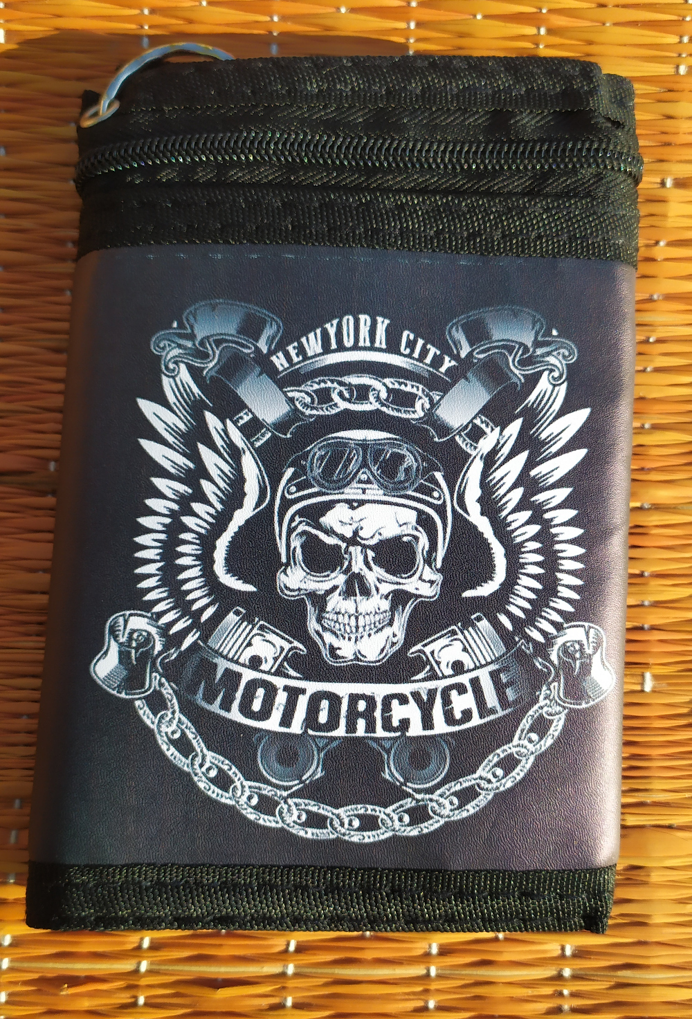 Portofel cu lant BIKER NEW YORK CITY MOTORCYCLE (JHN)
