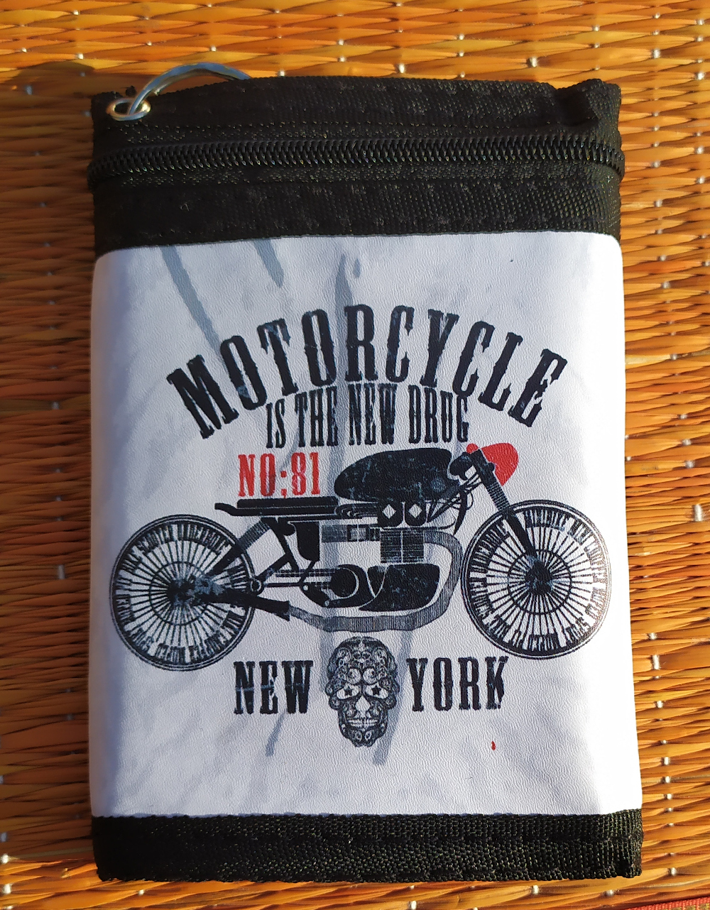 Portofel cu lant BIKER NEW YORK NEW DRUG (JHN)