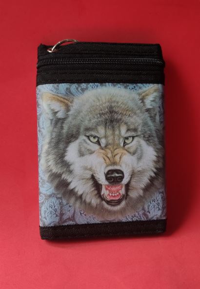 Portofel cu lant WOLF (JHN)
