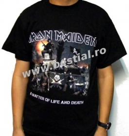 Tricou IRON MAIDEN A Matter of Life and Death (SUPERPRET)