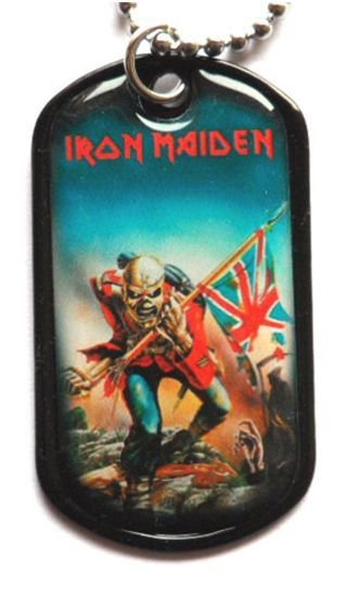 Dog tag IRON MAIDEN - TROOPER (D-SHK)