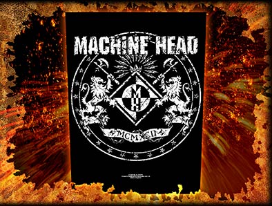 Backpatch Machine Head - Crest (lichidare stoc)