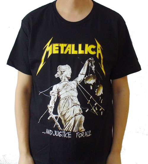 Tricou METALLICA ...And Justice for All old logo TR/JV/T161P