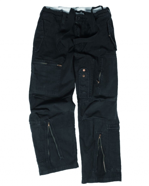 Pantaloni negri vintage pentru aviator Art.nr: 11502002