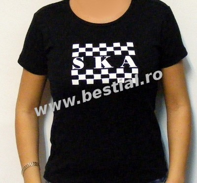 Girlie SKA alb-negru Lichidare stoc!