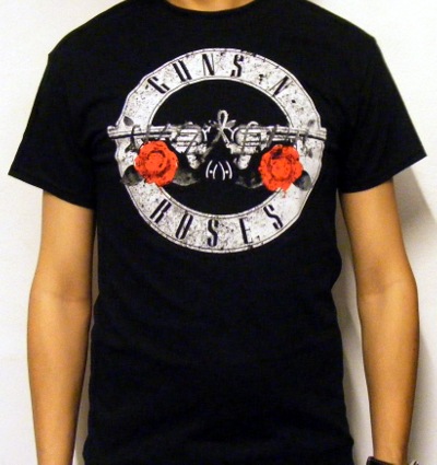 Tricou GUNS N ROSES Circle Logo TR/GL/176