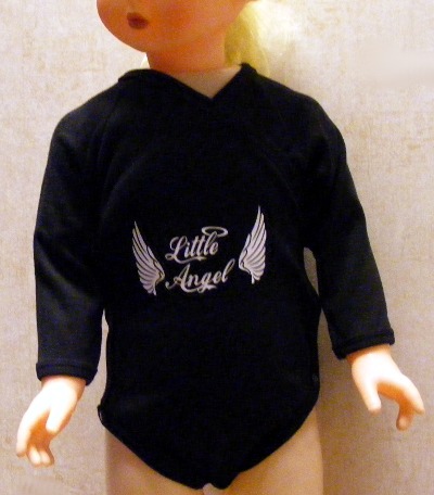 Body negru Little Angel