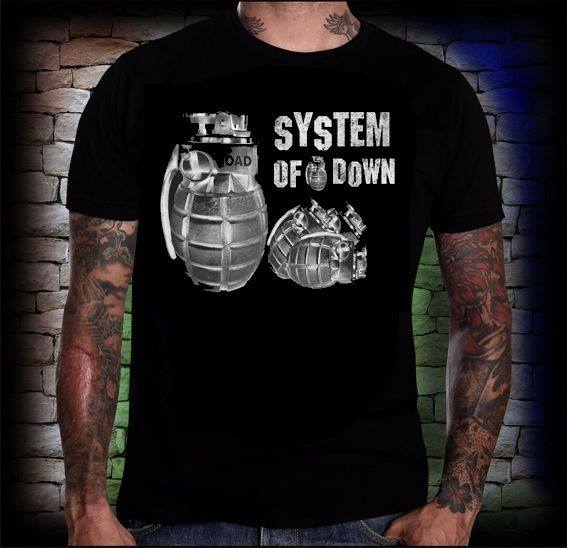 Tricou SYSTEM OF A DOWN Grenade (lichidare stoc) TR/GL/247