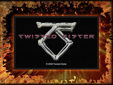 Patch Twisted Sister - TS Bone Logo (lichidare stoc)