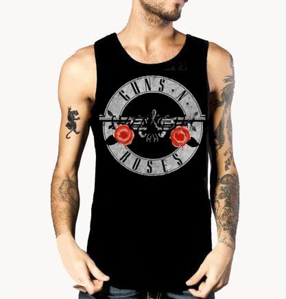 Maieu barbatesc GUNS N ROSES - LOGO
