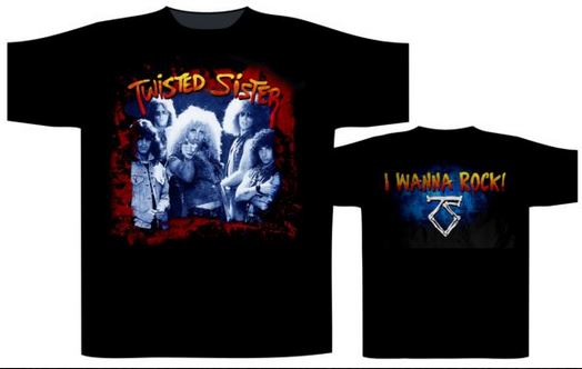 Tricou TWISTED SISTER - I Wanna Rock