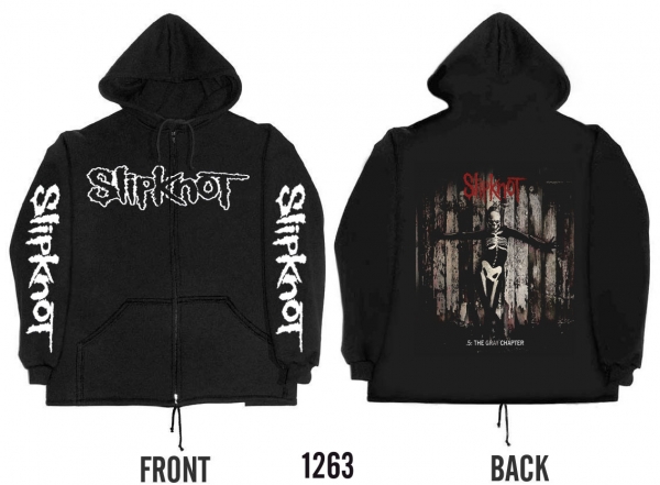 Hanorac cu fermoar – Zipper hood SLIPKNOT The Gray Chapter HN/VK/91
