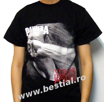 Tricou PANTERA Vulgar display of power TR/FR/125