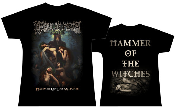 Girlie CRADLE OF FILTH - Hammer of the Witches (lichidare stoc)