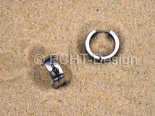 SO192 Cercei de inox Hoops Tribal