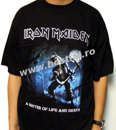 Tricou IRON MAIDEN BENJAMIN BREEG (SUPERPRET)