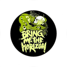 Insigna 2,5 cm BRING ME THE HORIZON Green (I-SHK)