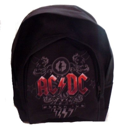 Rucsac (ghiozdan) AC/DC - Black Ice model 3