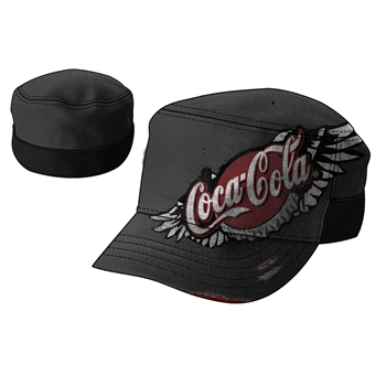 Sapca FC100244COC Coca Cola - Melange Winged Logo Cadet (lichidare stoc)
