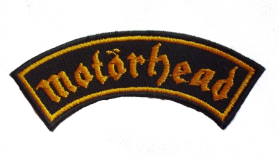 Patch MOTORHEAD Logo Galben (patch brodat) (P-SHK)