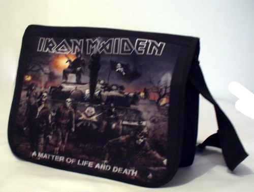 Geanta 35 cm IRON MAIDEN A Matter of Life and Death