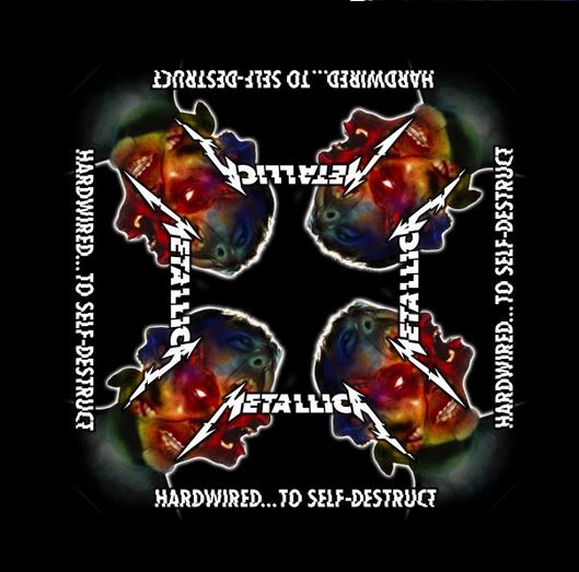 Bandana Metallica Hardwired to Self Destruct (lichidare stoc) B058