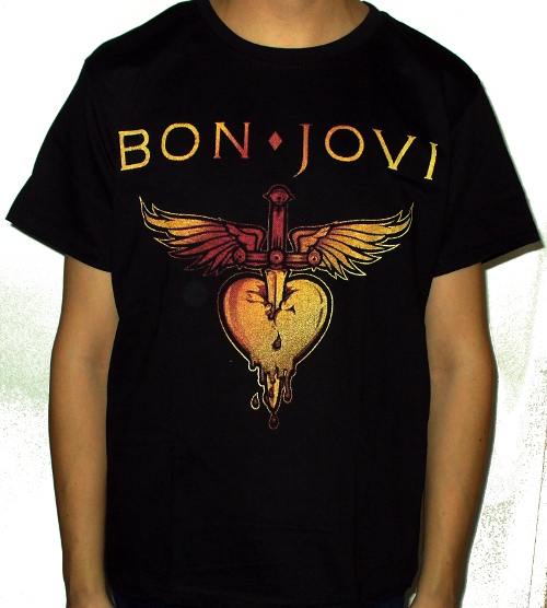 Tricou BON JOVI  Heart TR/FR/LK