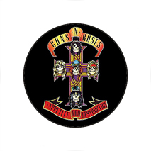 Insigna 2,5 cm GUNS N ROSES Appetite (I-SHK)