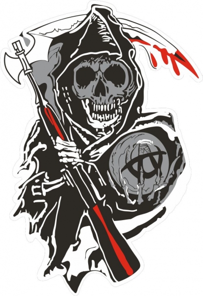 Patch Sons of Anarchy Ripper (patch brodat) (P-SHK)