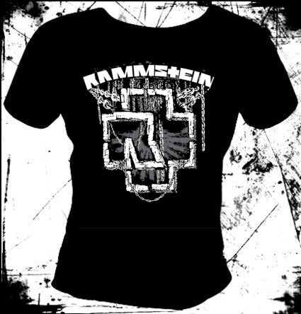 Girlie Gildan RAMMSTEIN Chains