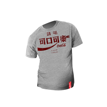 Tricou Coca Cola Melange Taiwan Logo cod TS100274COC (lichidare stoc)