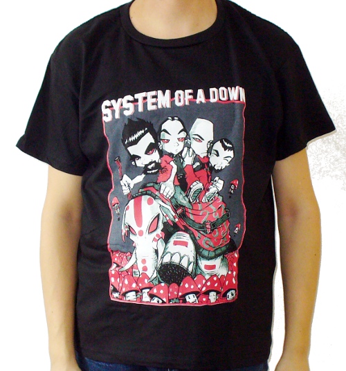 Tricou SYSTEM OF A DOWN Caricatura TR/JV/A-SYST-03