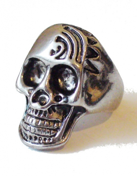 Biker Ring Celtic Skull