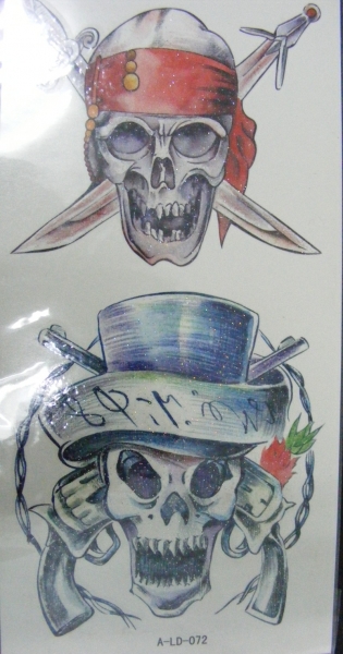 Tatuaj temporar CRANII (A-LD 072)