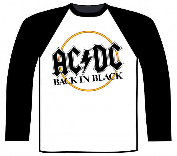 Longsleeve AC/DC - Back in Black (lichidare stoc)