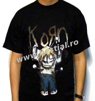 Tricou KORN Voodoo Doll TR/JV/A-KORN-02