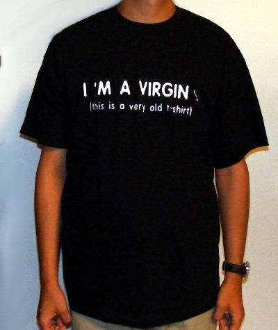 Tricou TBF negru I M A VIRGIN