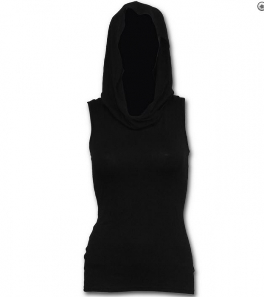 Hanorac dama fara maneci P001G073 - GOTHIC ELEGANCE