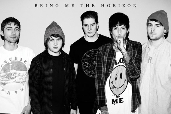 Poster BRING ME THE HORIZON Black and white